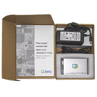 Медиаконвертер 10/100/1000-Base-T c PoE / 100/1000Base-FX с SFP-портом